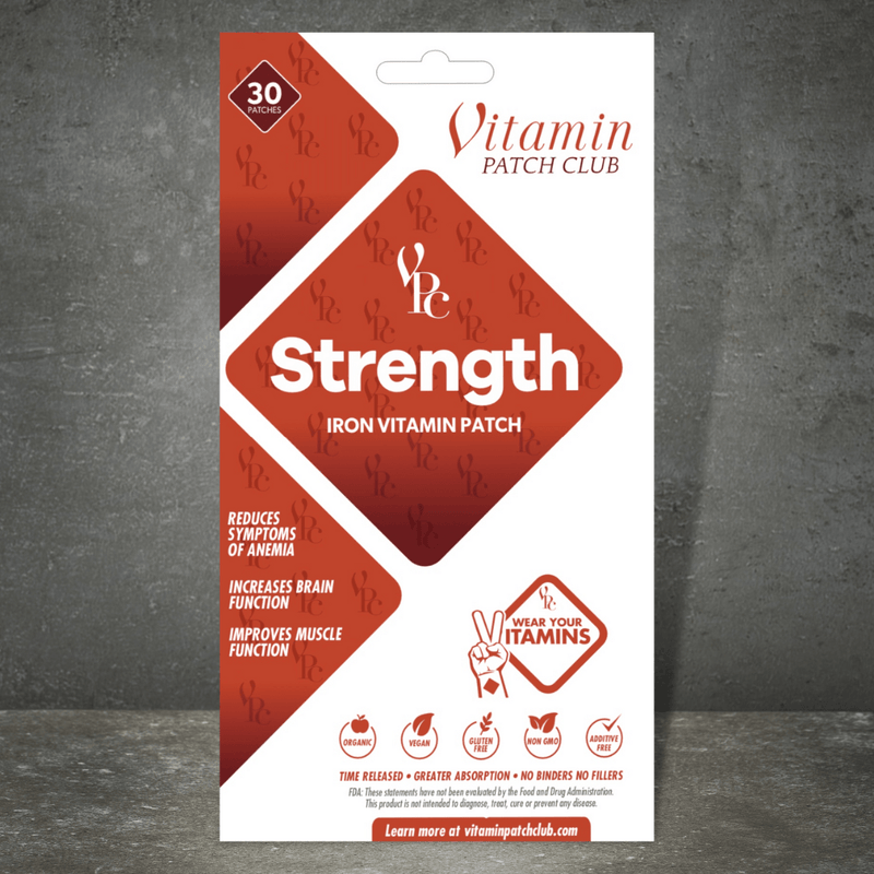 Vitamin Patch Club SUPPLEMENT Single Strength Patch (Iron)
