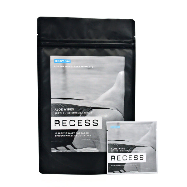 BODY 301: After-Sun Aloe Wipes (Pack of 15)