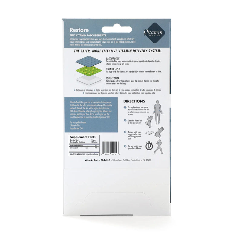 FREE Restore Patch for 30 Day Supply ($40 Value)